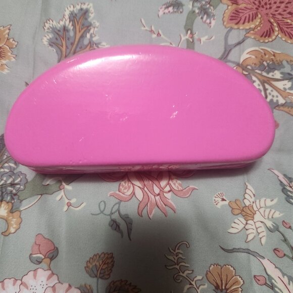 Betsey Johnson Sunglasses Case Pink/Black - Picture 2 of 5